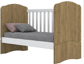 Berço Mini Cama 03 em 01 Bala de Menta Henn