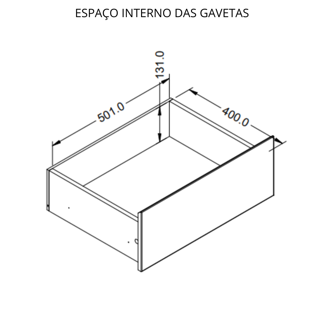 Cômoda Verde para Quarto Infantil detalhe em Carvalho Malva Linha Fly