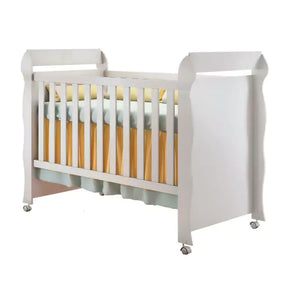 Berço Americano Mini Cama Mirelle Branco Carolina Baby